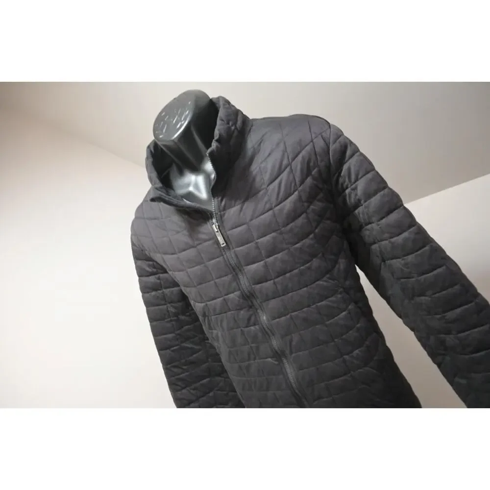 Ben Sherman‎ Quilted Puffer Jacket Black Full Zip Performance Mens Size Large
